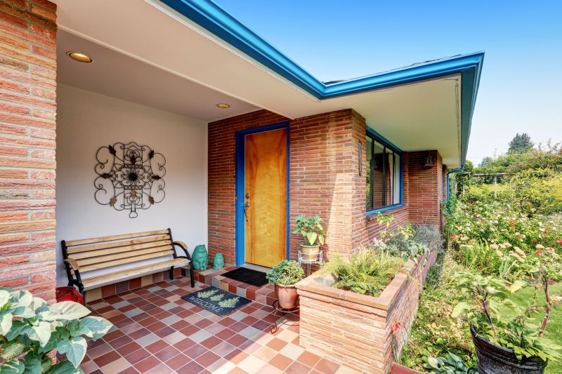 Porch Tile Installation